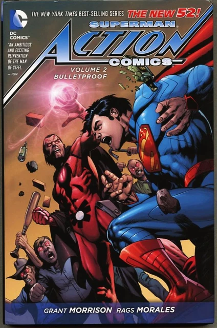 HC Superman Action Comics Volume 2 Two 2013 nm/mint 9.8 1st Hardcover New 52