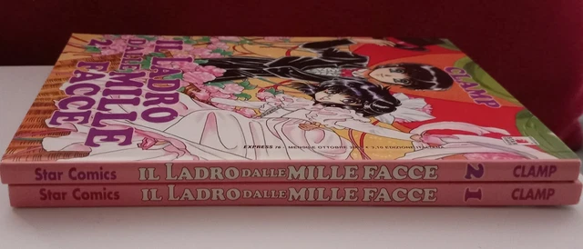 IL LADRO DALLE Mille Facce Da serie completa 1/2 Star Comics manga