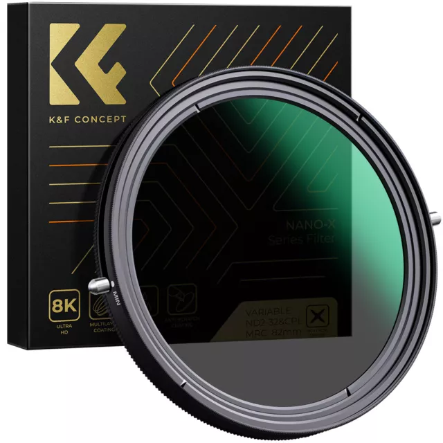 K&F Concept HD Nano-X MC UV-Filter 37- 82 mm Schott-Glas Super Slim Schutzfilter