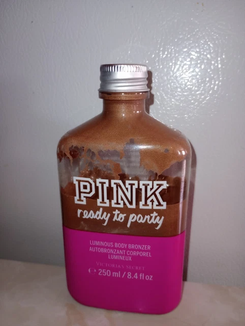 Victoria's Secret PINK Luminous Body Bronzer Ready to Party 8.4 oz (Pre-owned)
