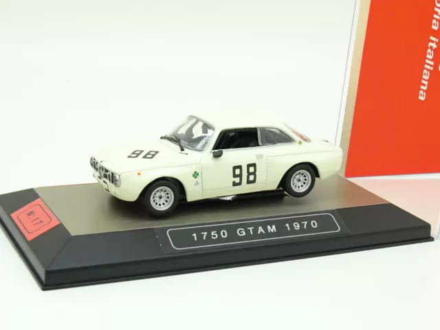 M4 / Fabbri 1/43 - Alfa Romeo 1750 GTAM 4H Monza 1970