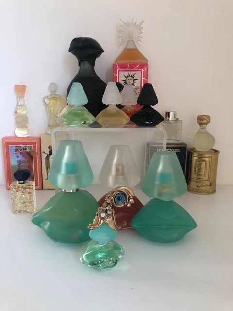 Lot De 4 Flacons De Parfum Vintage Lancôme – Collection Magie, Bocages, Parfums Floraux Rares