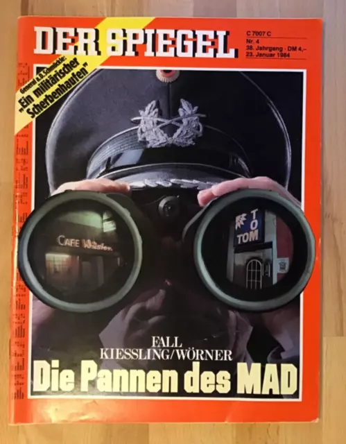 Der Spiegel Nr.  4 / 23. Januar 1984 -  "Die Pannen des MAD"