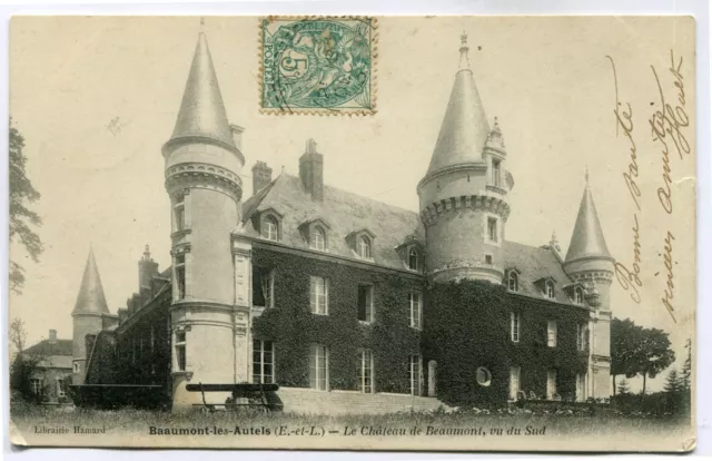 CPA - Carte Postale - France - Beaumont les Autels - Le Château de Beaumont