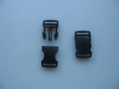 clip /clic clac / attache rapide pour sangle / ruban largeur  20 mm lot de 2