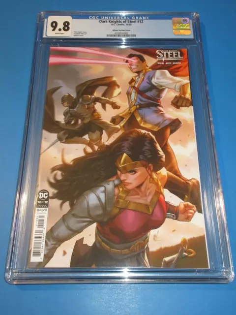 Dark Knights of Steel #12 Ejikure Variant CGC 9.8 NM/M Gorgeous Gem Wow