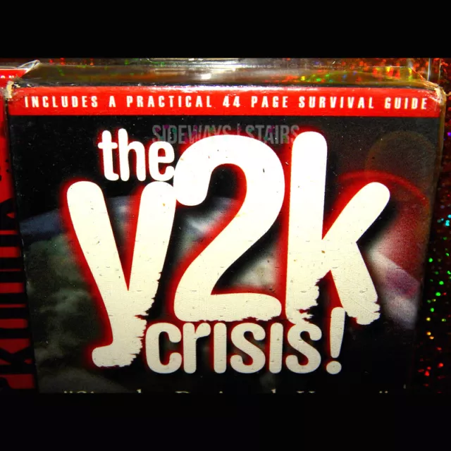 THE Y2K CRISIS! VHS VIDEO & WORKBOOK survival guide Robert Stack sealed vtg RARE 3