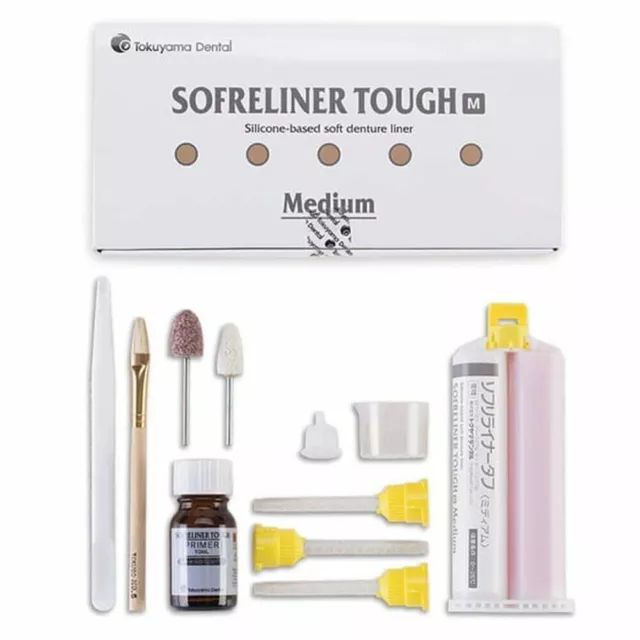 Tokuyama Dental Sofreliner Tough Chairside (Medium) Denture Reline Material
