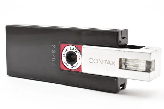 RARE [NEAR MINT] Contax i4R Black Digital Camera Carl Zeiss Tessar
