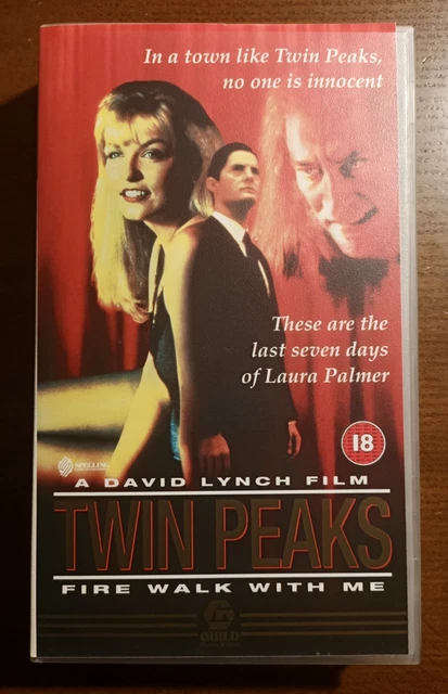TWIN PEAKS: FIRE Walk With Me (1992) - 1996 UK VHS Tape / David Lynch ...