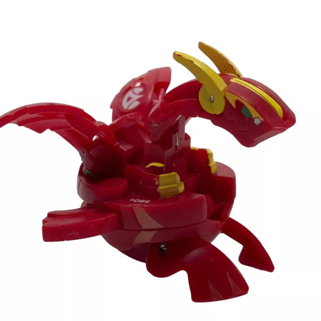 Bakugan Neo Dragonoid Red Pyrus 560G Classic OG Figure Ball
