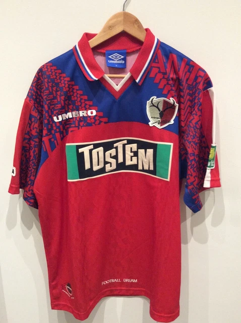 KASHIMA ANTLERS 1997)Umbroサッカーユニフォーム背番号 KASHIMA ANTLERS 1997)Umbroサッカーユニフォーム背番号 KASHIMA
