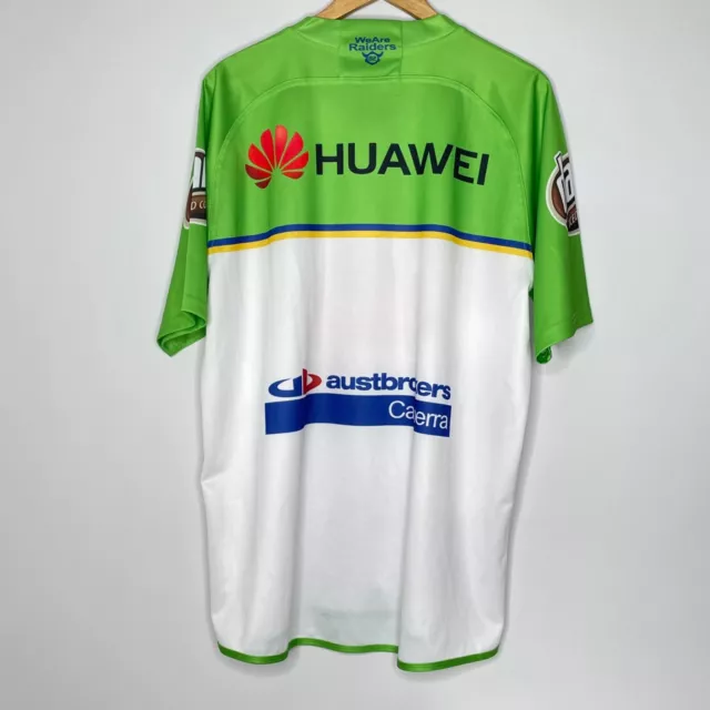 (Size: 3XL XXXL) ISC Canberra Raiders NRL 2019 Jersey Shirt 2