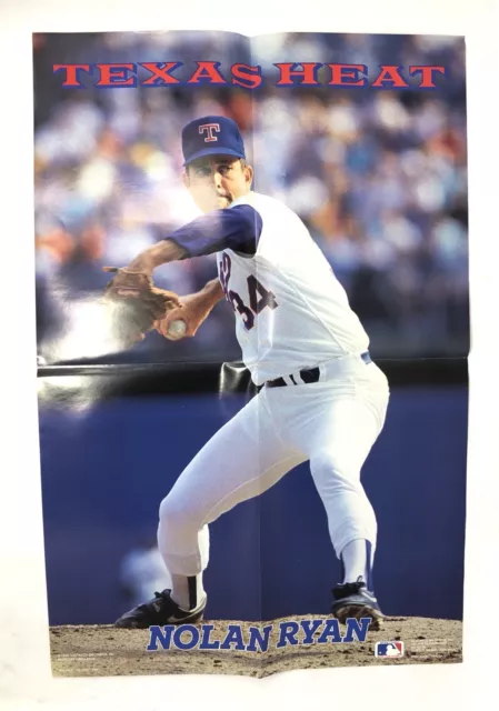 Baseball Memorabilia: Nolan Ryan Texas Heat Poster, History of Cards, Card Album