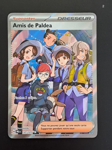 Carta Pokémon Amigos En Paldea 137/131 - Evoluciones Prismáticas, Baby Pokémon, Coleccionable