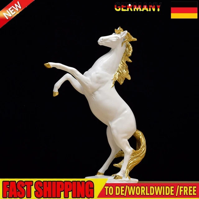 Resin Horse Arsthec Ornament Perfect Gifts Animal Classic Figurine for Home Room