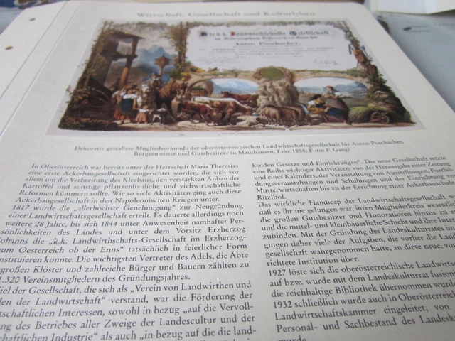 OBERÖSTERREICH ARCHIV 3 3025 Anton Poschacher urkunde K K