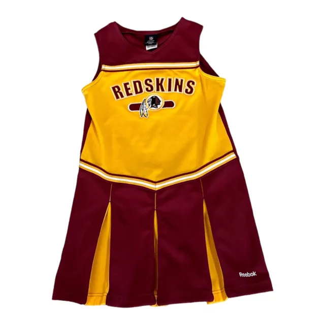 Washington Redskins Cheerleader Outfit Girls Size XL￼ 18 Reebok NFL Rare