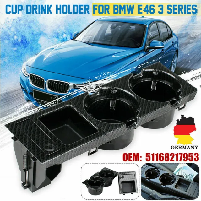 Getränkehalter Münzbo Cupholder Mittelkonsole 51168217953 für BMW 3 Series E46