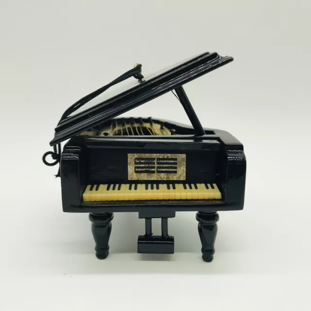 Broadway Gifts Co. Musical Instrument Hanging Ornament Black Grand Piano