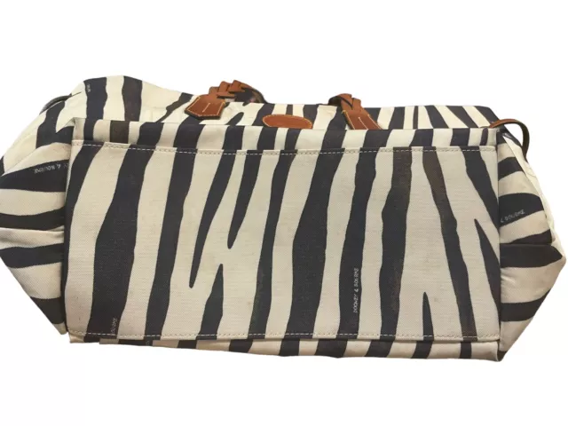 DOONEY & BOURKE Zebra Animal Print 'NM437' Shopper Tote 2