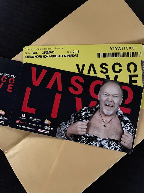 2 Biglietti Vasco Rossi 2023 - Palermo