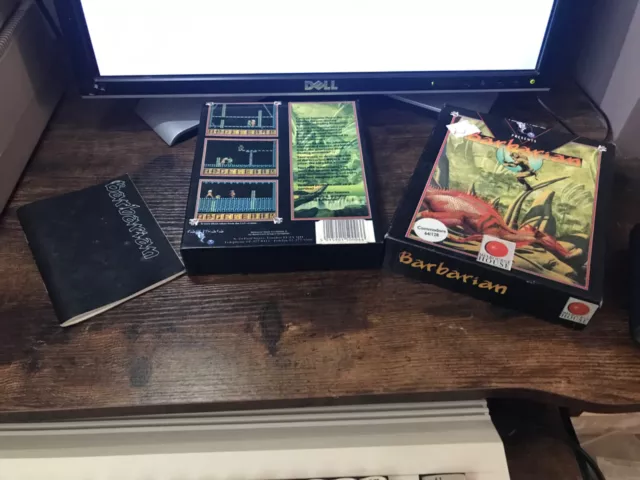 Commodore 64 cassette game - BARBARIAN by Melbourne house - Tested/Working