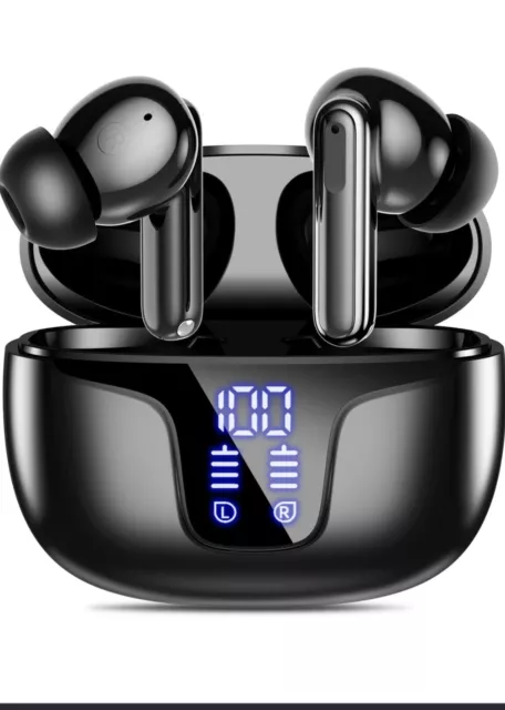 Ear Buds Wireless Earbuds, 60Hrs Playtime Bluetooth Earphones, Bluetooth Headpho