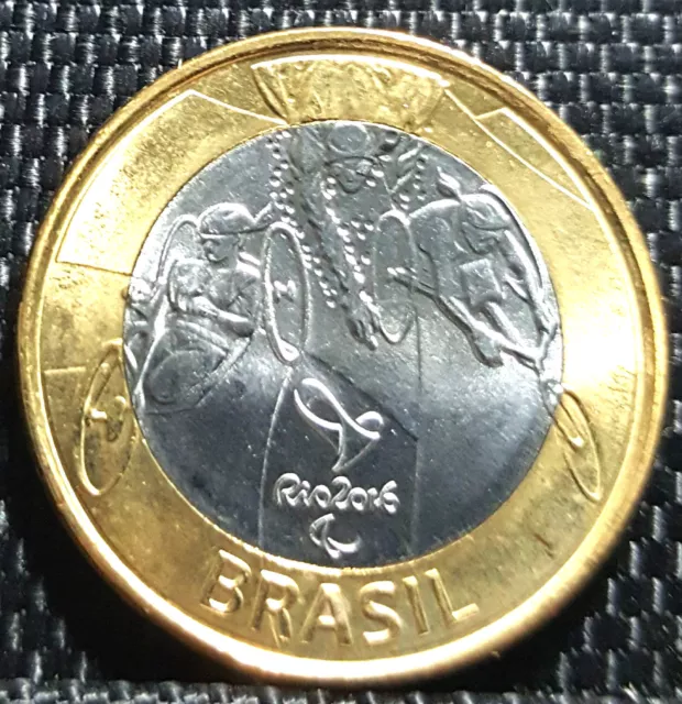 Brazil (Brasil) 1 REAL "OLYMPIC" Commemorative Coin (+ Free 1 coin) #25712