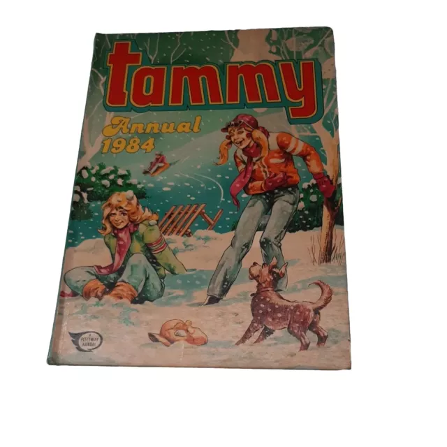 Vintage 1984 Tammy annual hardcover comic book A Fleetway Annual