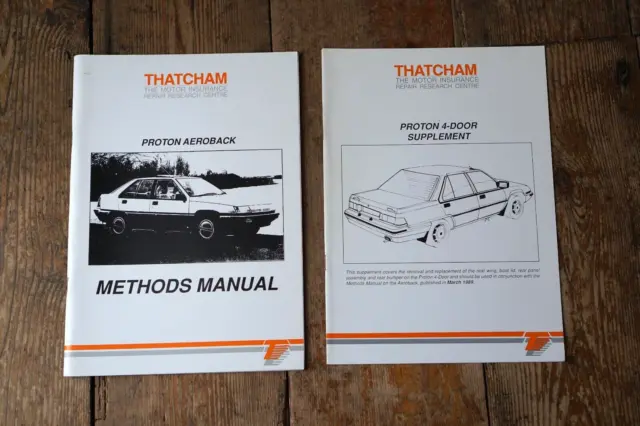 Thatcham Body Repair Manual Proton Aeroback
