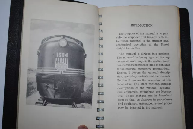June 1946 EMD/New York Central F2/F3 Locomotive Operators Manual W/Road Numbers June 1946 EMD/New York Central F2/F3 Locomotive Operators Manual W/Road Numbers