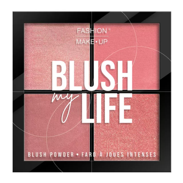 Fashion Make-up - Palette Blush my Life - n°02 Roses