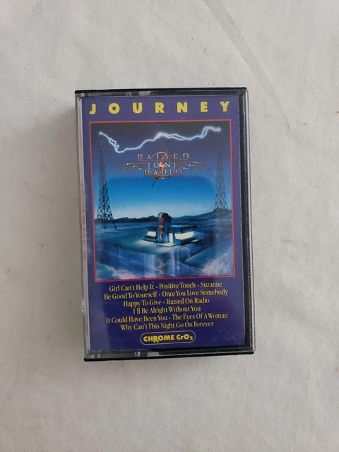 BRAND NEW! JOURNEY Raised On The Radio Cassette Tape Album 1986 $12.95 ...