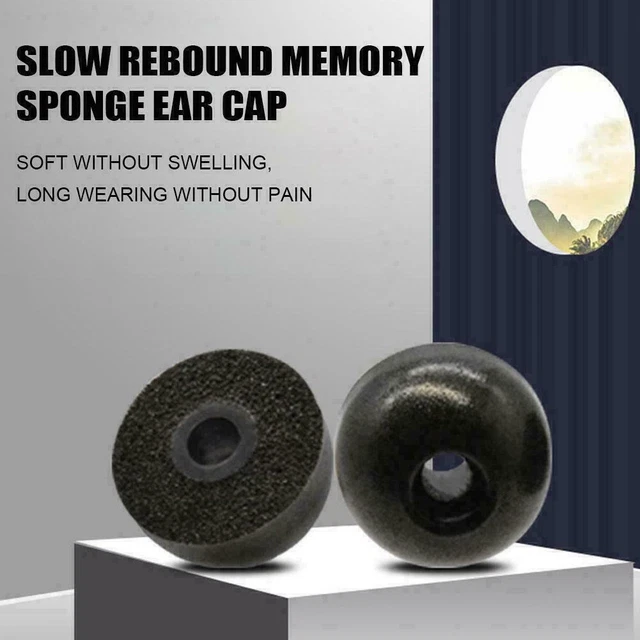3Pairs Memory Foam Ear Tips For Samsungs Galaxy Buds AU S 7Y9I Pr Eartips K2F3