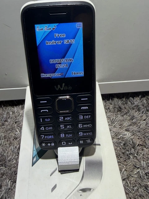Téléphone mobile Wiko Lubi5 Plus LS Noir