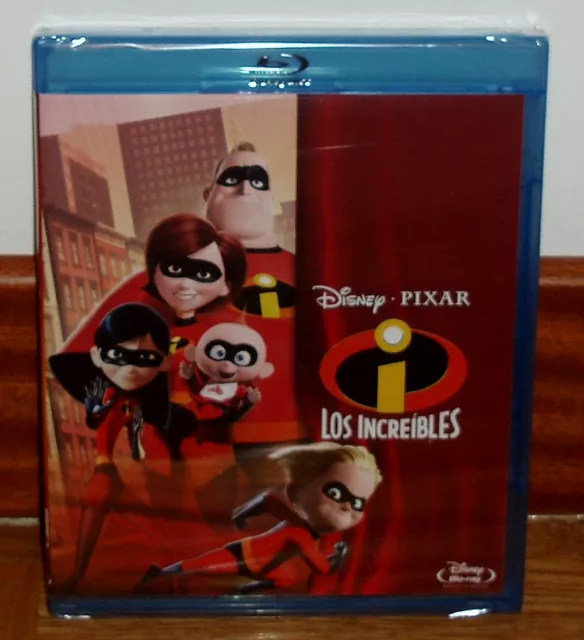 Los Increibles Blu-Ray Disney-Pixar Nuevo Precintado Animacion (Sin Abrir) R2