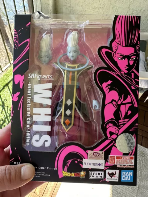 SDCC 2021 SH Figuarts Whis Dragon Ball Event Exclusive Color Edition Bandai