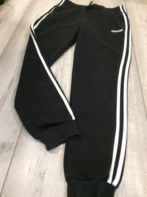 Adidas Sweat Pants Joggers Tracksuit Bottoms Size Ladies 12-14 Blue