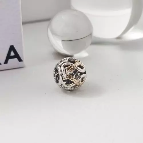 NC Designs Genuine Pandora Sterling Silver and 14kt Family Forever Charm 791525 2