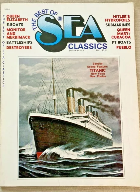 Vintage- The Best of Sea Classics Magazine - Summer 1975. Very good condition.