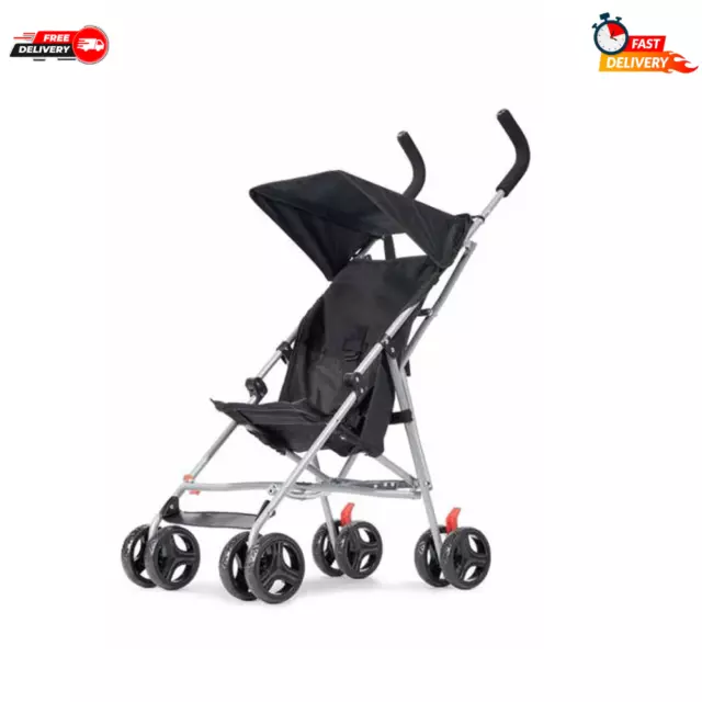 BABY STROLLER FOLDABLE Double Pram Black 75.00 PicClick AU