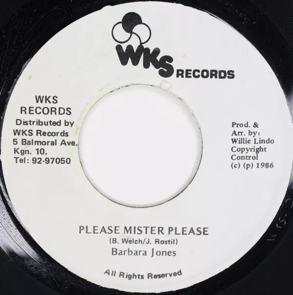 Barbara Jones - Please Mister Please, 7"(Vinyl)