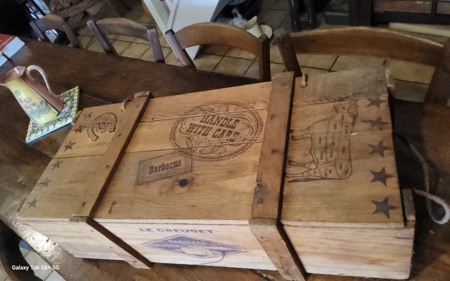 Marinette Vintage Blog: Arrivage de caisses en bois publicitaires