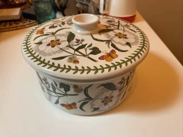 Portmerion Botanic Garden Pottery Rarer Casserole Dish