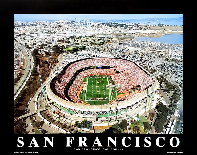 SAN FRANCISCO 49ERS CANDLESTICK PARK CLASSIC 2003 Aerial View