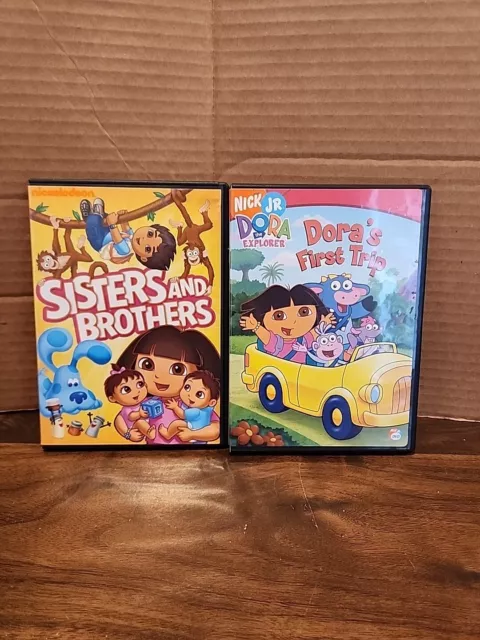 NICKELODEON SISTERS AND Brothers DVD-Blue's Clues Dora Diego Plus First ...