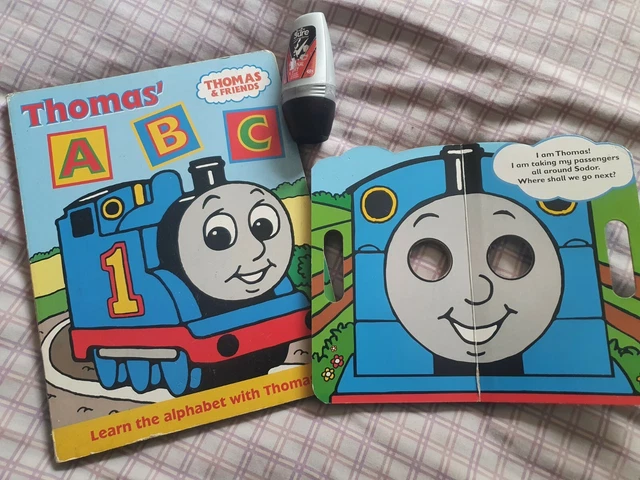 SET OF 2 Childrens Thomas The Tank Engine Board Books Thomas's Abc ...
