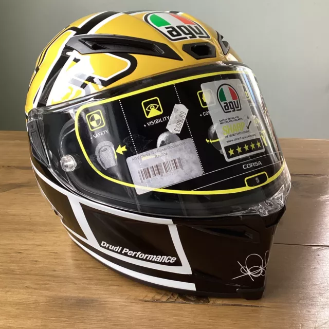 Agv corsa r rossi goodwood best sale helmet