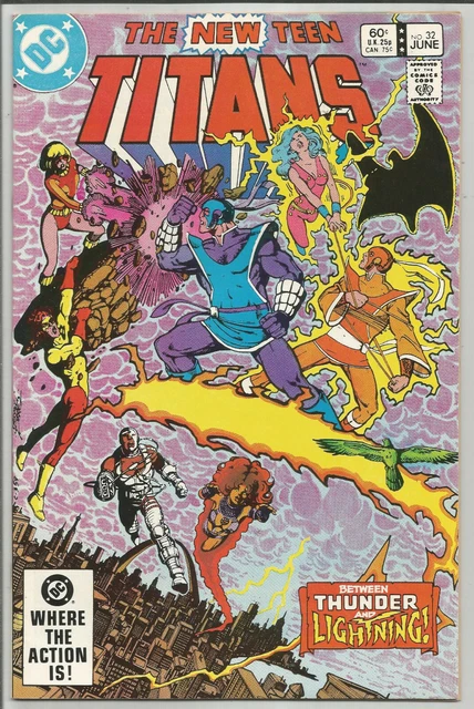 NEW TEEN TITANS # 32 * DC COMICS * 1983 * GEORGE PEREZ art